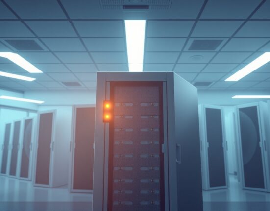 Upbit exchange security protocol activation for DRIFT token investigation in server room.