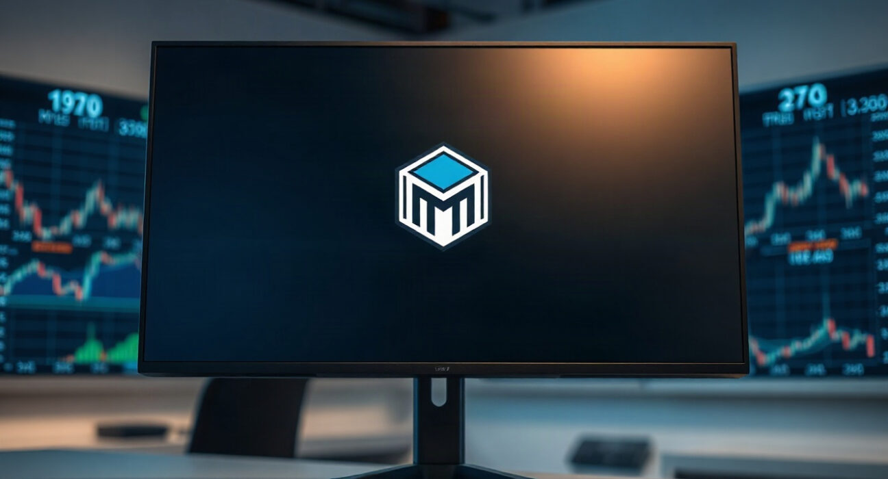 Upbit exchange interface showing MED token trading, highlighting the suspension notice for the Medibloc network upgrade.
