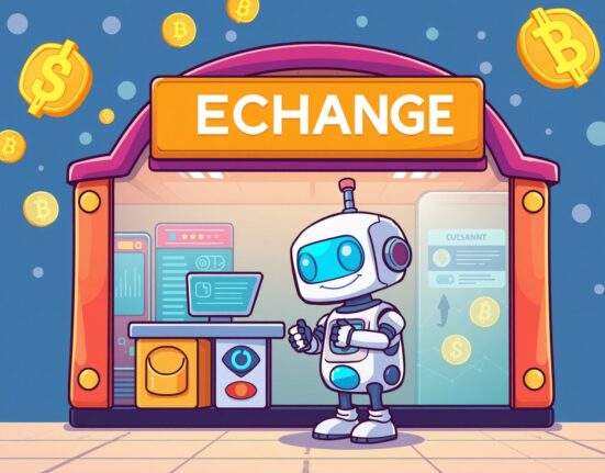 Upbit SWELL suspension announcement with paused transaction visualization