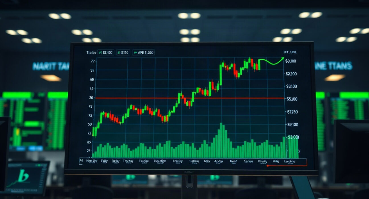 Upbit trading screen showing Bitcoin price surge and increased trading volume