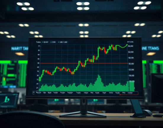 Upbit trading screen showing Bitcoin price surge and increased trading volume