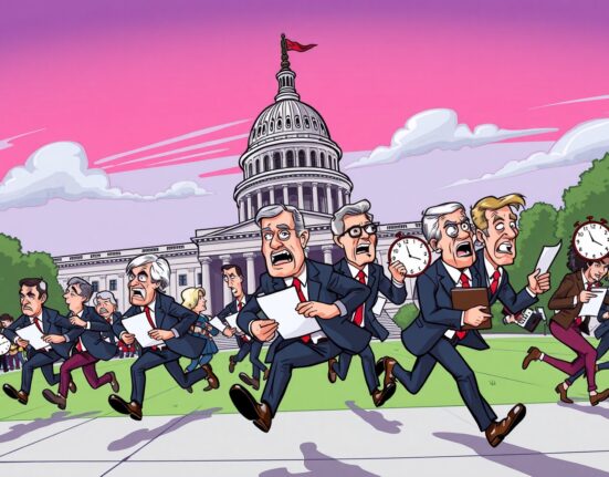 Urgent budget vote decision at US Capitol to prevent government shutdown