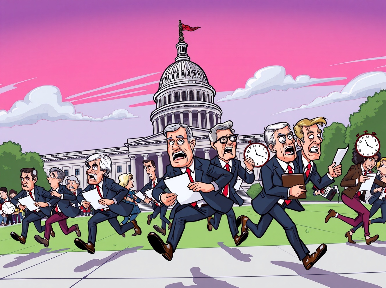 Urgent Budget Vote: Senate Republican Leader Pushes for Immediate Government Funding Solution