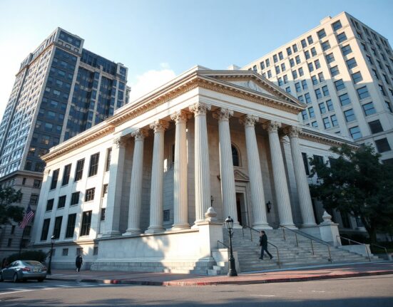 Federal courthouse in Boston where Mytrade founder Liu Zhou was fined for market manipulation