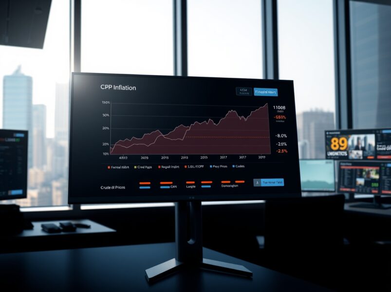 US CPI Inflation Holds Steady Amid Oil Price Surge, Creating Critical Fed Policy Dilemma