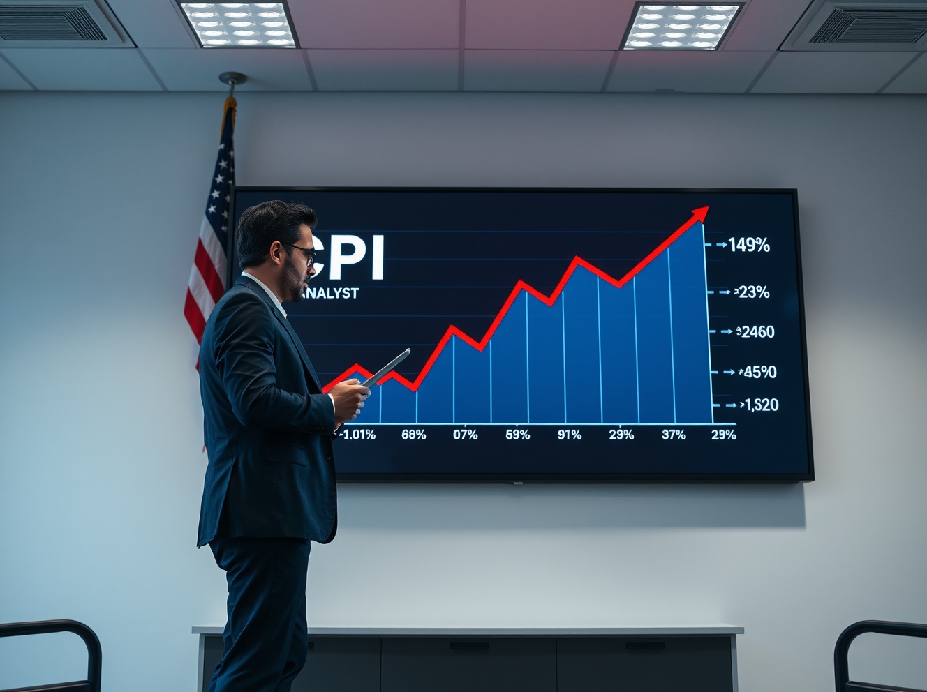 US CPI Data Expected to Show Inflation at Highest Level in Nearly Three Years