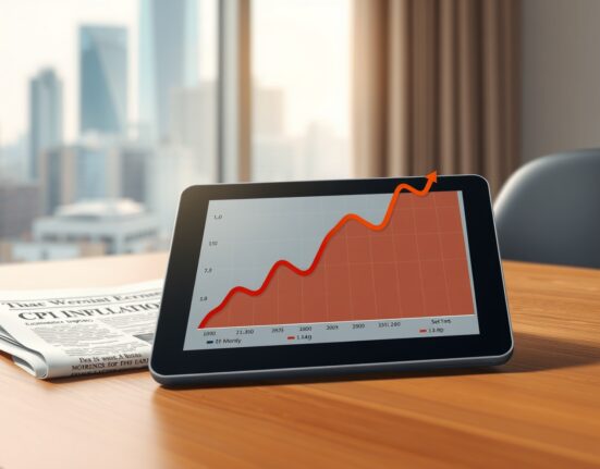 US CPI inflation chart showing sharp increase following Iran conflict with economic analysis