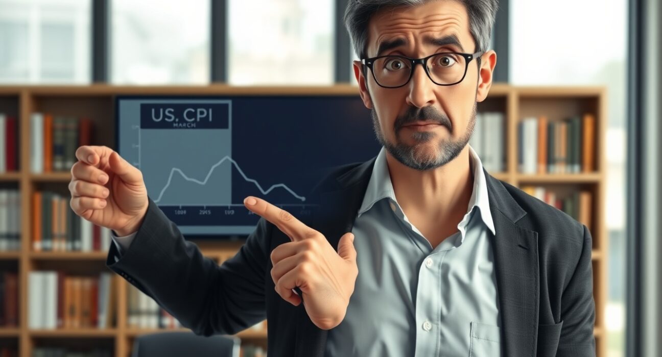 Economist analyzes sharp US CPI inflation increase for March 2025 data.