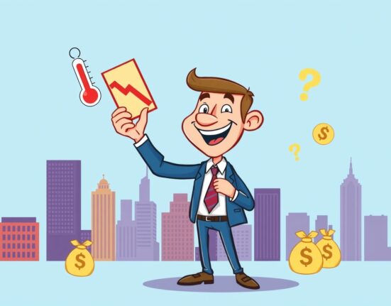 Cartoon illustration explaining the surprising US CPI November data showing lower inflation.