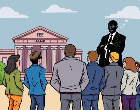 U.S. crypto and fintech executives advocating against bank data fees to the Trump administration, symbolizing a push for open customer data access.