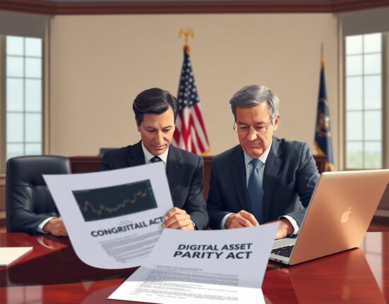 US lawmakers review the draft Digital Asset PARITY Act for crypto tax reform.