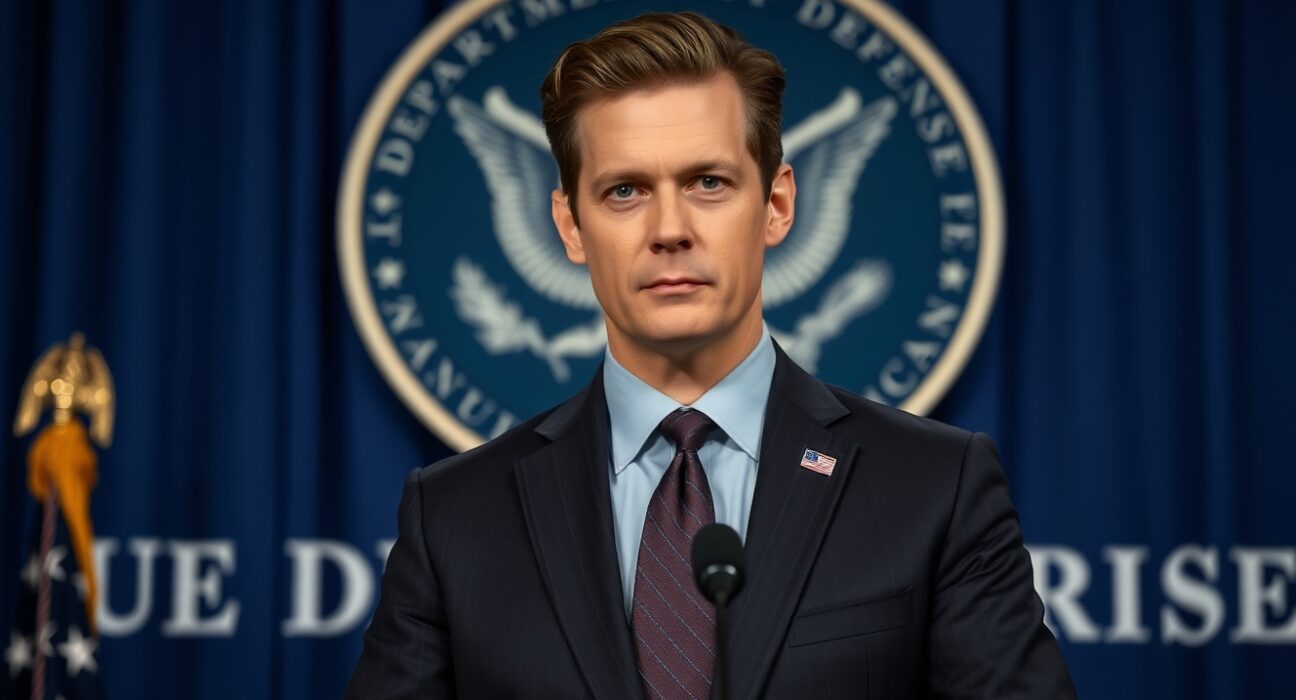 US Defense Secretary Pete Hegseth warns of a decisive moment in the Iran conflict during a press briefing.