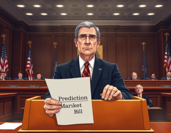 US Senator proposes legislation to ban insider betting on prediction markets in congressional hearing