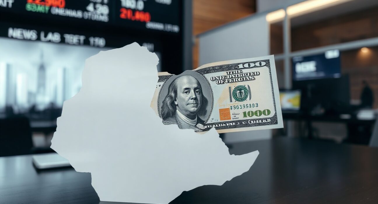 US Dollar banknote with a faint map of the Middle East overlay, representing geopolitical uncertainty and currency market consolidation.