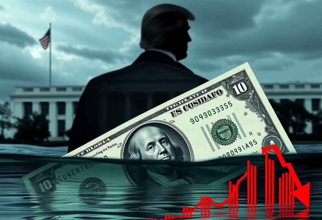 Shockwave: US Dollar Plunges After Trump's Bold Fed Governor Cook Dismissal