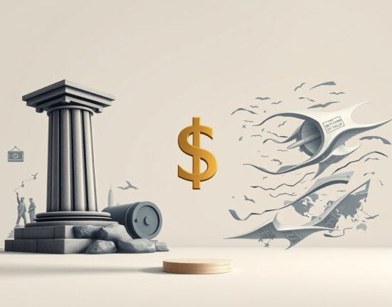 Analysis of US dollar stability showing conflicting forces of haven demand and structural economic pressures