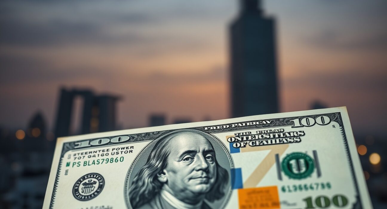 U.S. dollar strength as a safe-haven asset during Middle East geopolitical crisis.