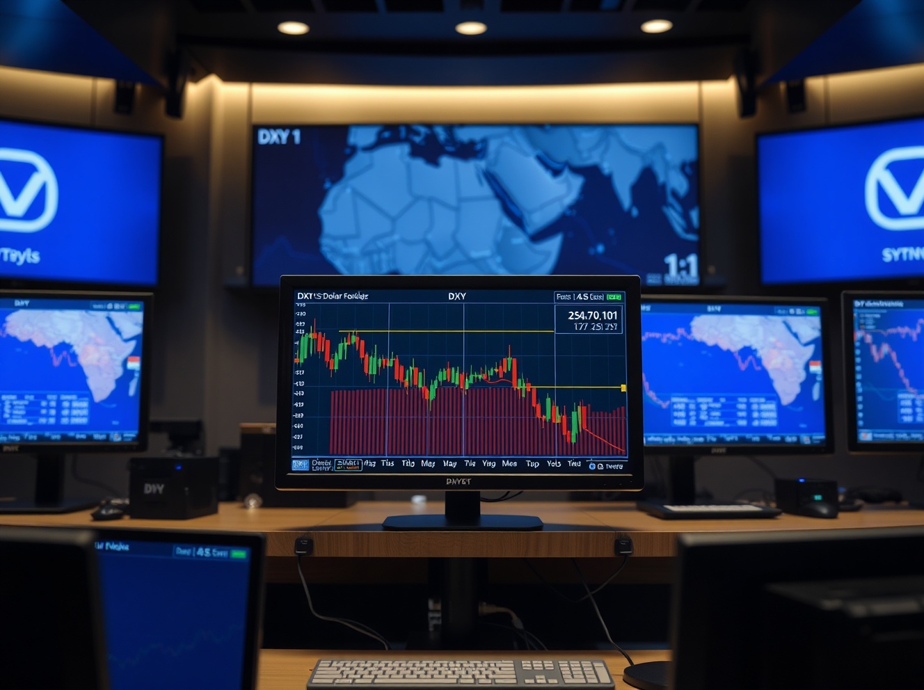 US Dollar Index Holds Below 101 as Fed Rate Hike Bets Fade, Hormuz Risks Loom