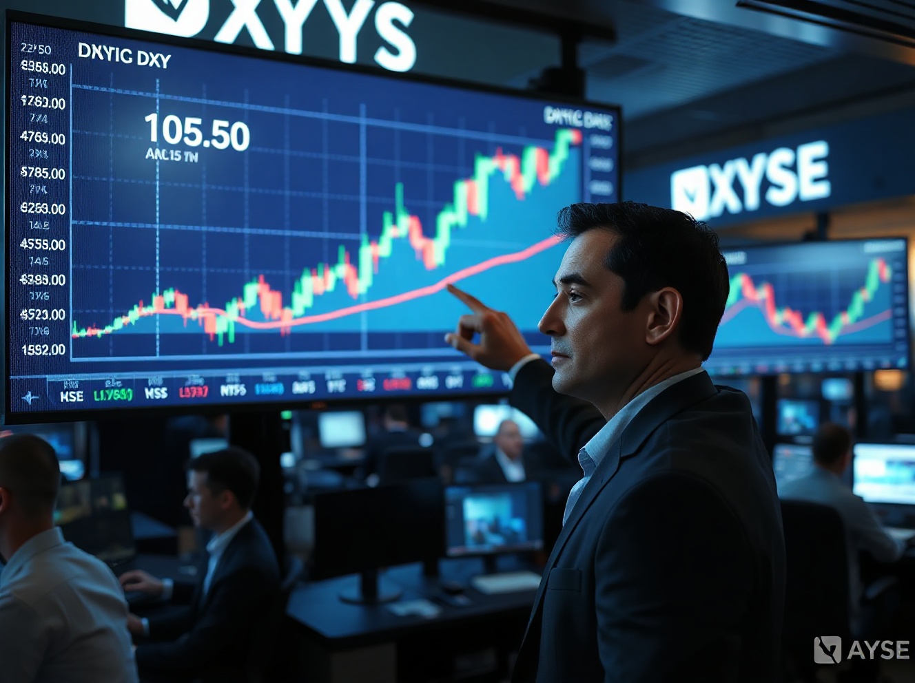 US Dollar Index Strength Fueled by Higher Yields and Fed Pricing, Deutsche Bank Says