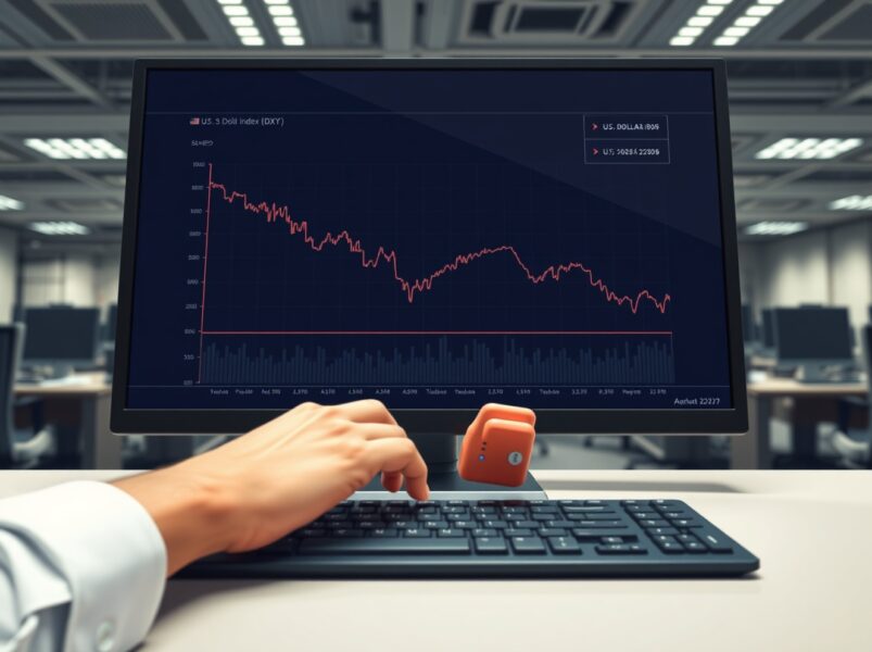 US Dollar Index Plummets as Markets Brace for Critical FOMC Decision