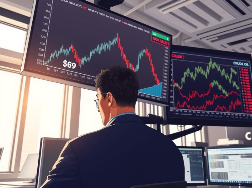 US Dollar Index Surges as Fed Flags Stubborn Inflation Amid Crude Oil Turmoil