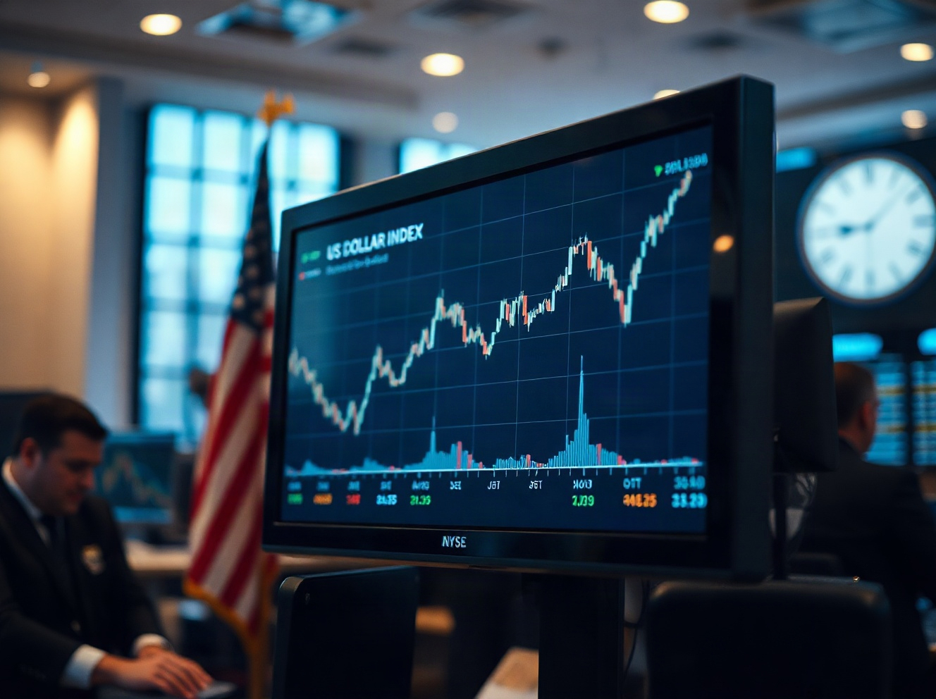 US Dollar Index Gains as US-Iran Tensions Escalate, Treasury Yields Rise