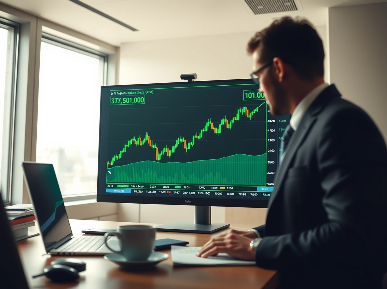 US Dollar Index Gains Ground, Holds Steady Near 101.00 Level