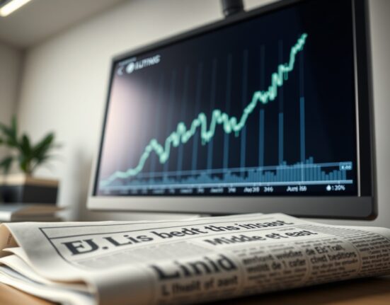 US Dollar Index chart rising on trading screen amid geopolitical news context.