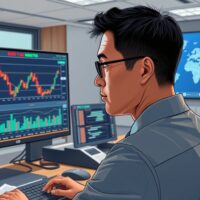 Financial analyst monitoring U.S. dollar performance amid Iran conflict and RBA rate hike news