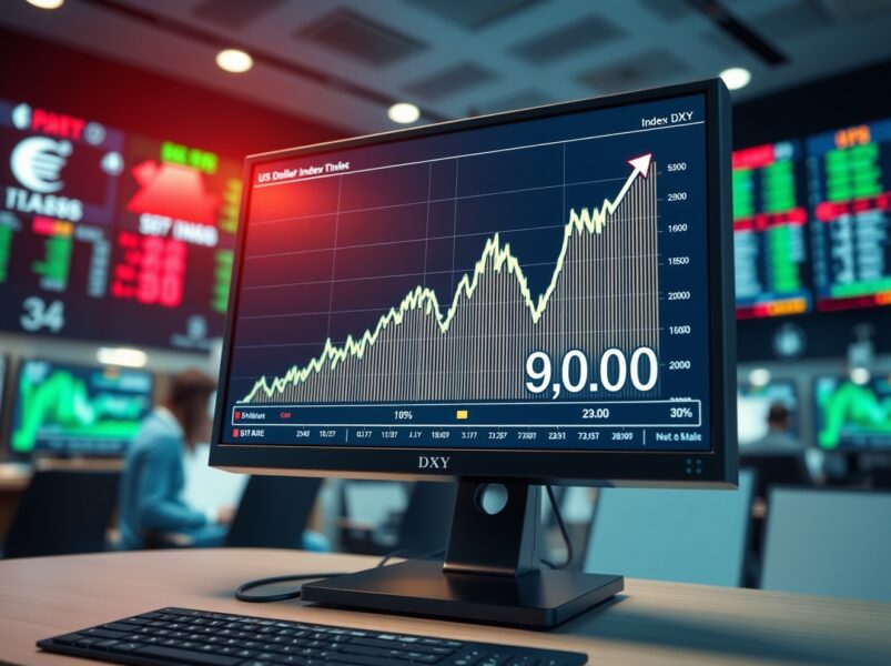 US Dollar Soars: Index Climbs Above 99.00 as Middle East Conflict Intensifies