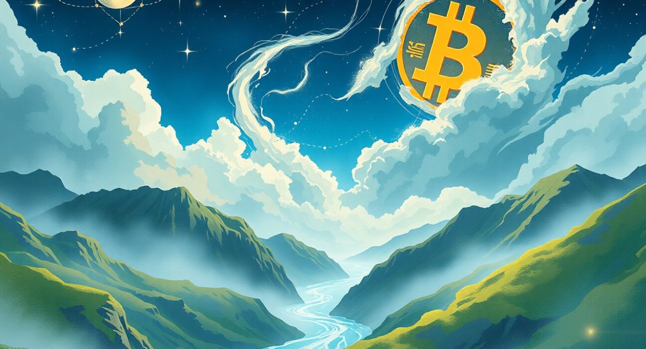 US dollar and Bitcoin correlation analysis showing volatility risk in 2025 financial markets