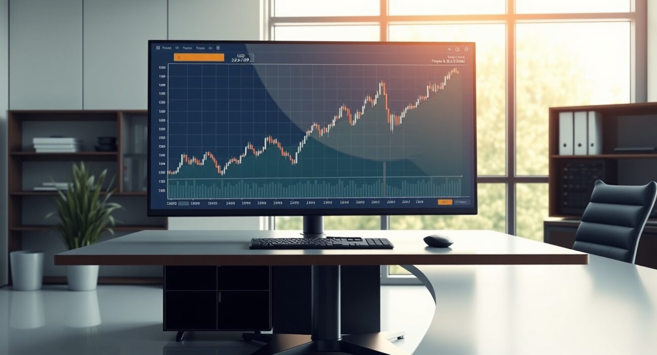 Analysis of US Dollar strength on a financial trading chart during market uncertainty.