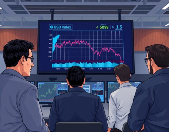 Forex traders analyze the US Dollar hitting a six-week low amid US-Iran geopolitical tensions.