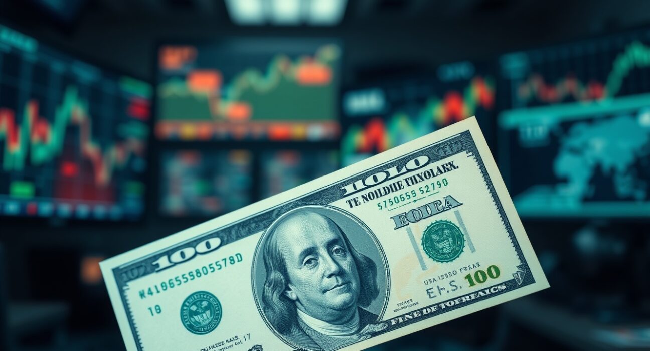 U.S. dollar surges as safe-haven asset amid Iran war uncertainty and market volatility.