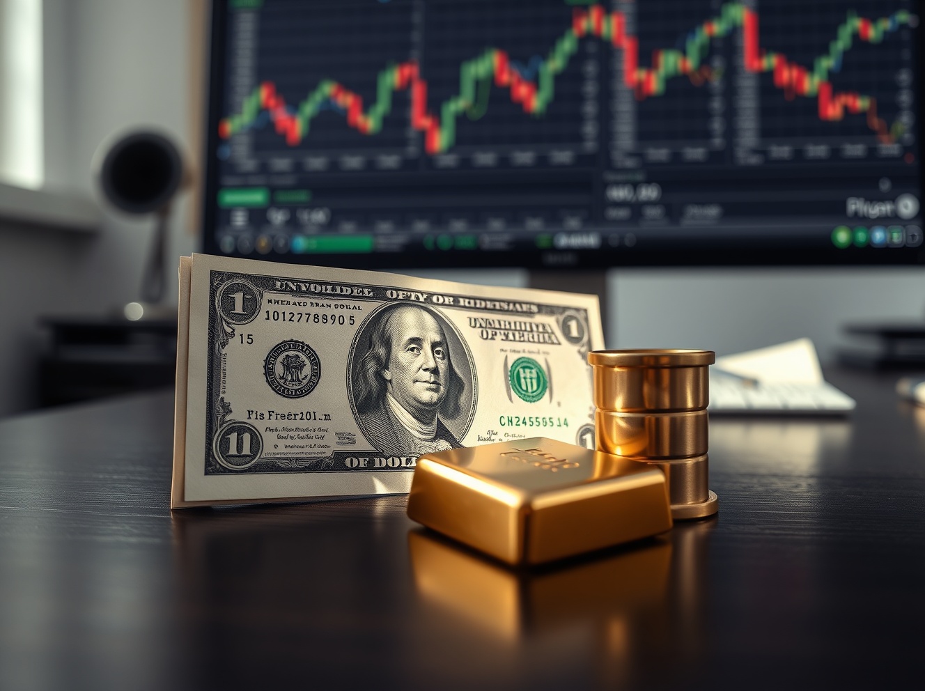 US Dollar Eases as Oil and Gold Prices Surge; Markets Eye ECB and Australian Jobs