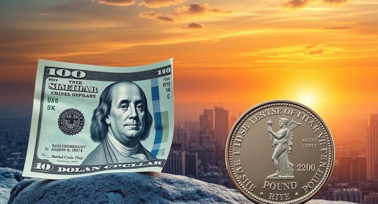 US Dollar Strength: Unveiling Sterling's Retreat Amidst UK Inflation Challenges