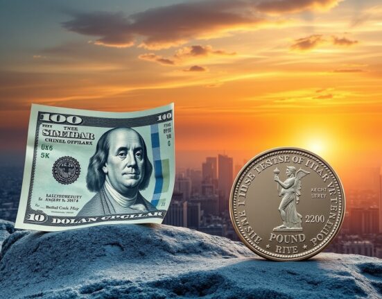 US Dollar Strength: Unveiling Sterling's Retreat Amidst UK Inflation Challenges