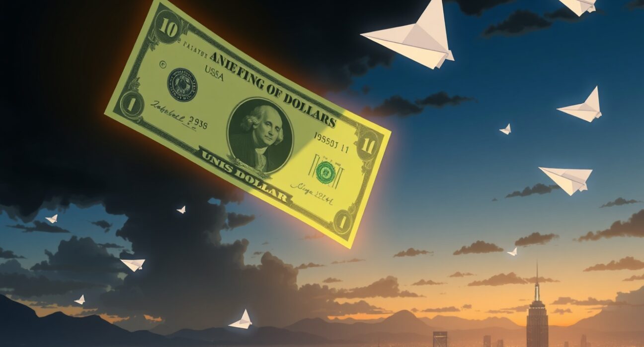 StanChart's U.S. dollar strategy analyzing legal and political impacts on currency valuation and forex markets.