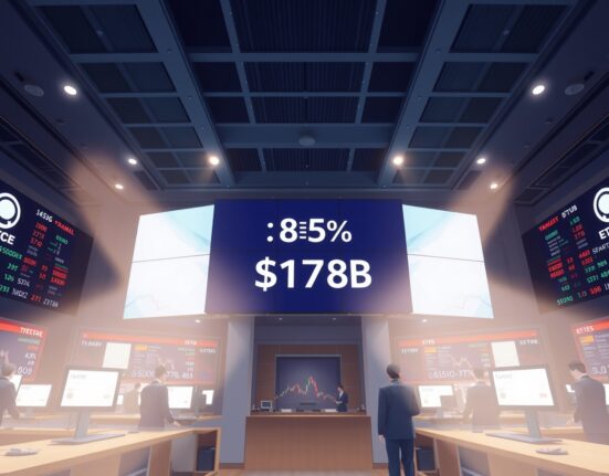 Global crypto ETP market data visualization showing 85% concentration in the United States.