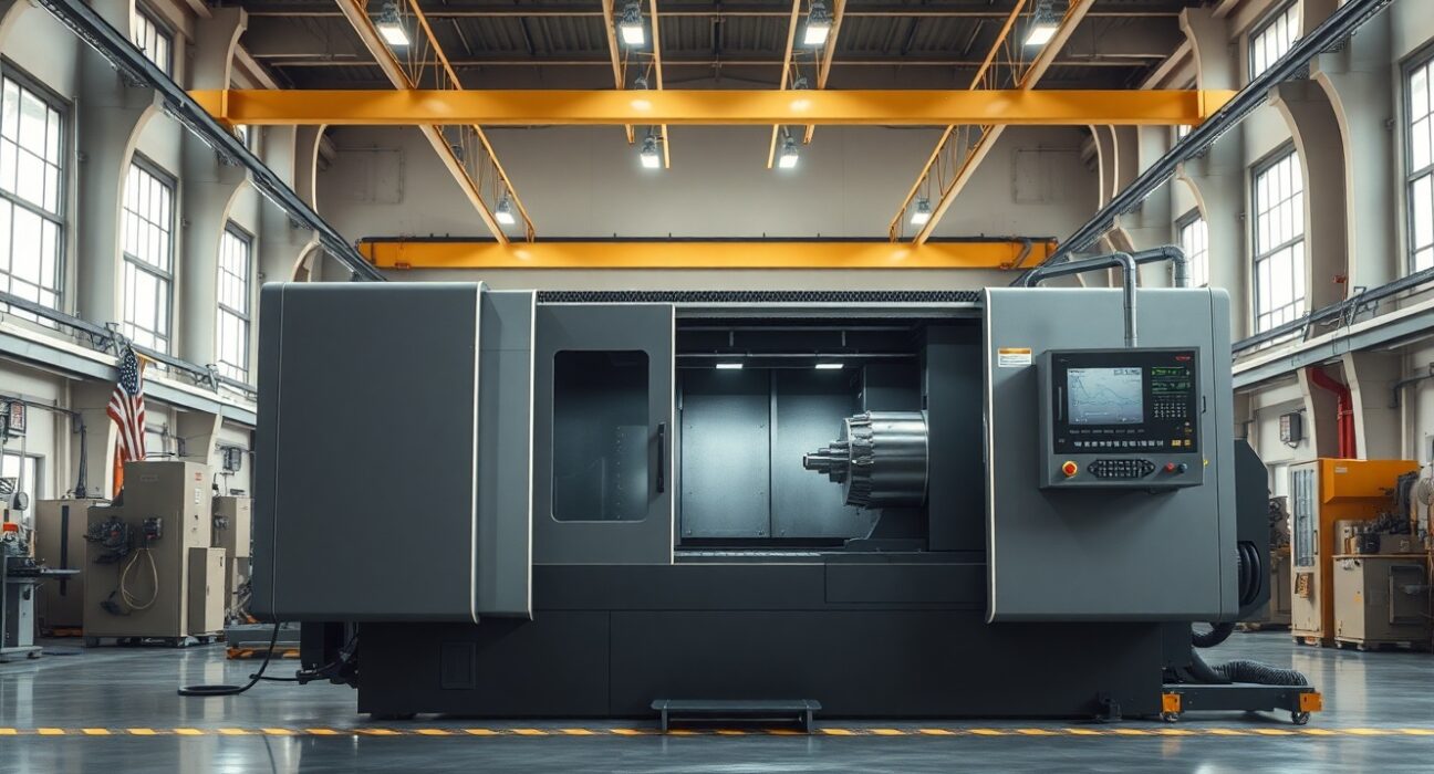 Industrial manufacturing scene reflecting the slowdown in US Durable Goods Orders for February 2025.