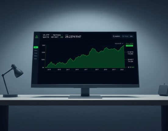 Data visualization showing the rebound in U.S. Ethereum spot ETF inflows on March 10.