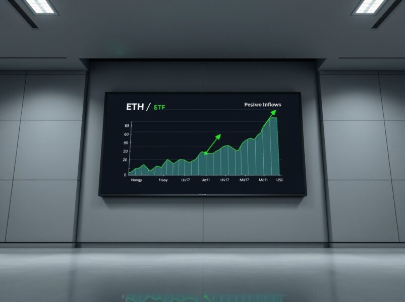 US Ethereum Spot ETFs Extend Inflow Streak to Four Days, Led by BlackRock and Grayscale