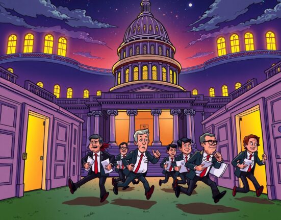 US House voting to end government shutdown in dramatic Capitol session