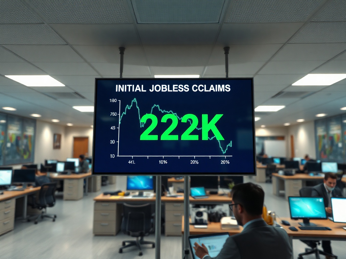 US Initial Jobless Claims Dip to 215,000, Underscoring Steady Labor Market