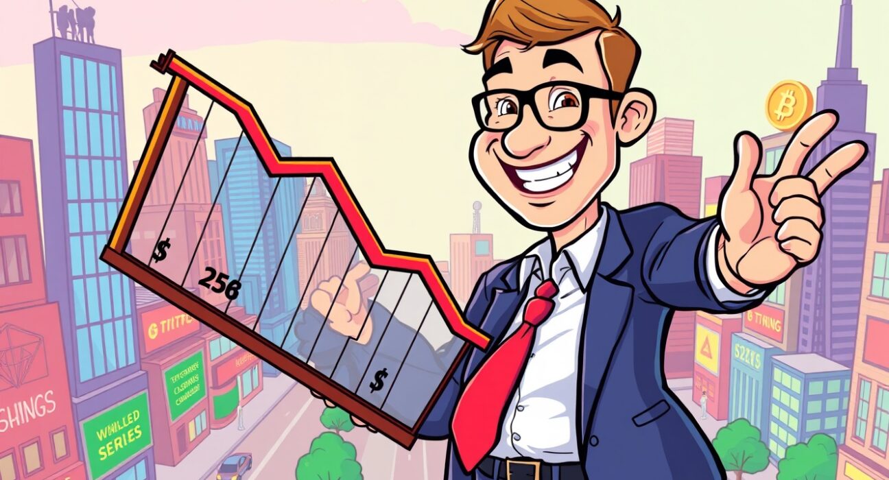 US initial jobless claims data showing positive economic trend with crypto market implications