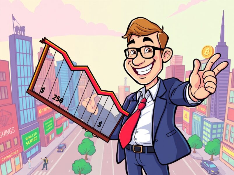 US initial jobless claims data showing positive economic trend with crypto market implications