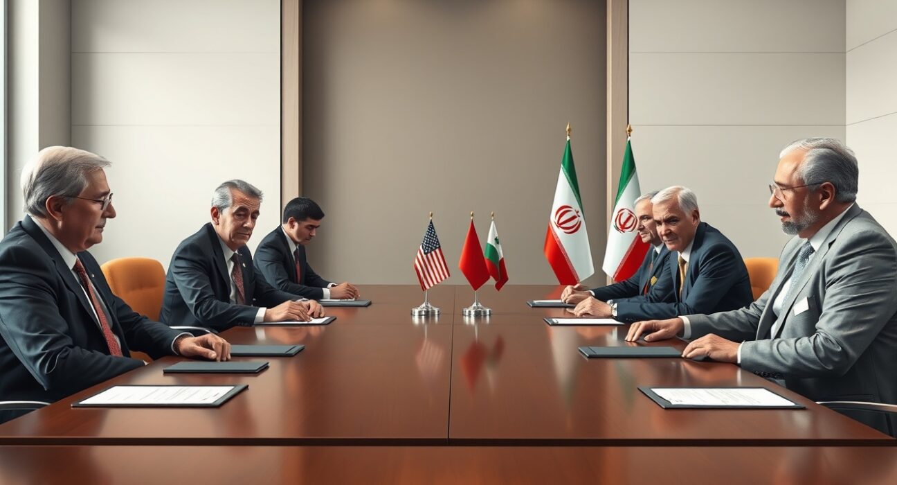 US and Iranian delegations engage in formal diplomatic negotiations in Vienna.