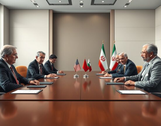US and Iranian delegations engage in formal diplomatic negotiations in Vienna.