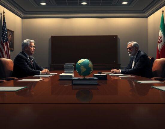 US and Iranian diplomats in negotiations over nuclear deal amendments, highlighting the nuclear issue