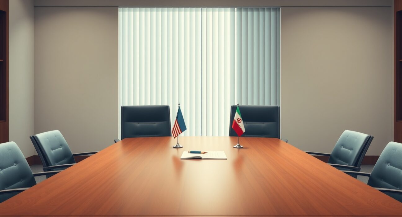 Symbolic diplomatic setting for US Iran negotiations on limiting enriched uranium production